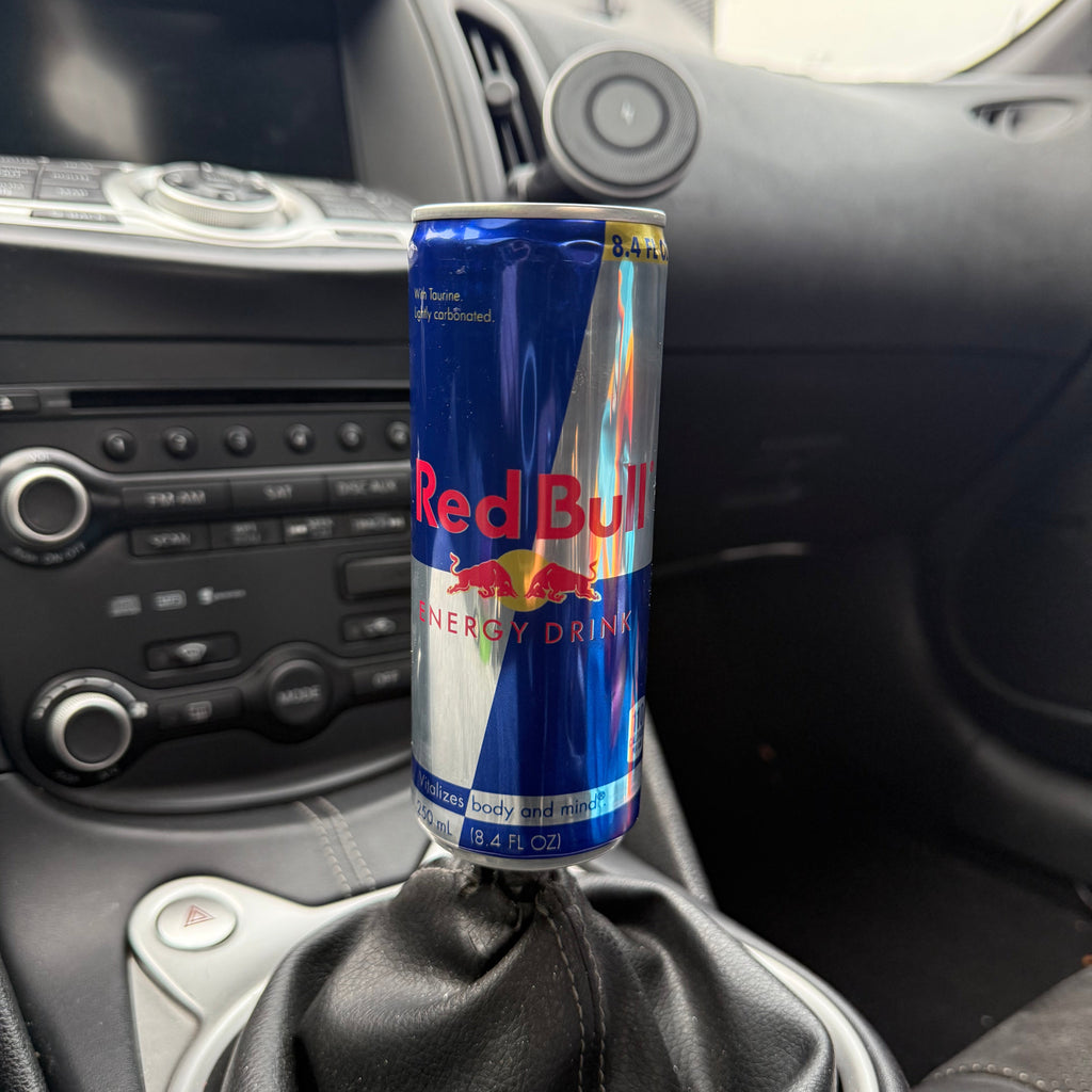 Red Bull Can Shift Knob – Handmade Shifter (Manual & Automatic)