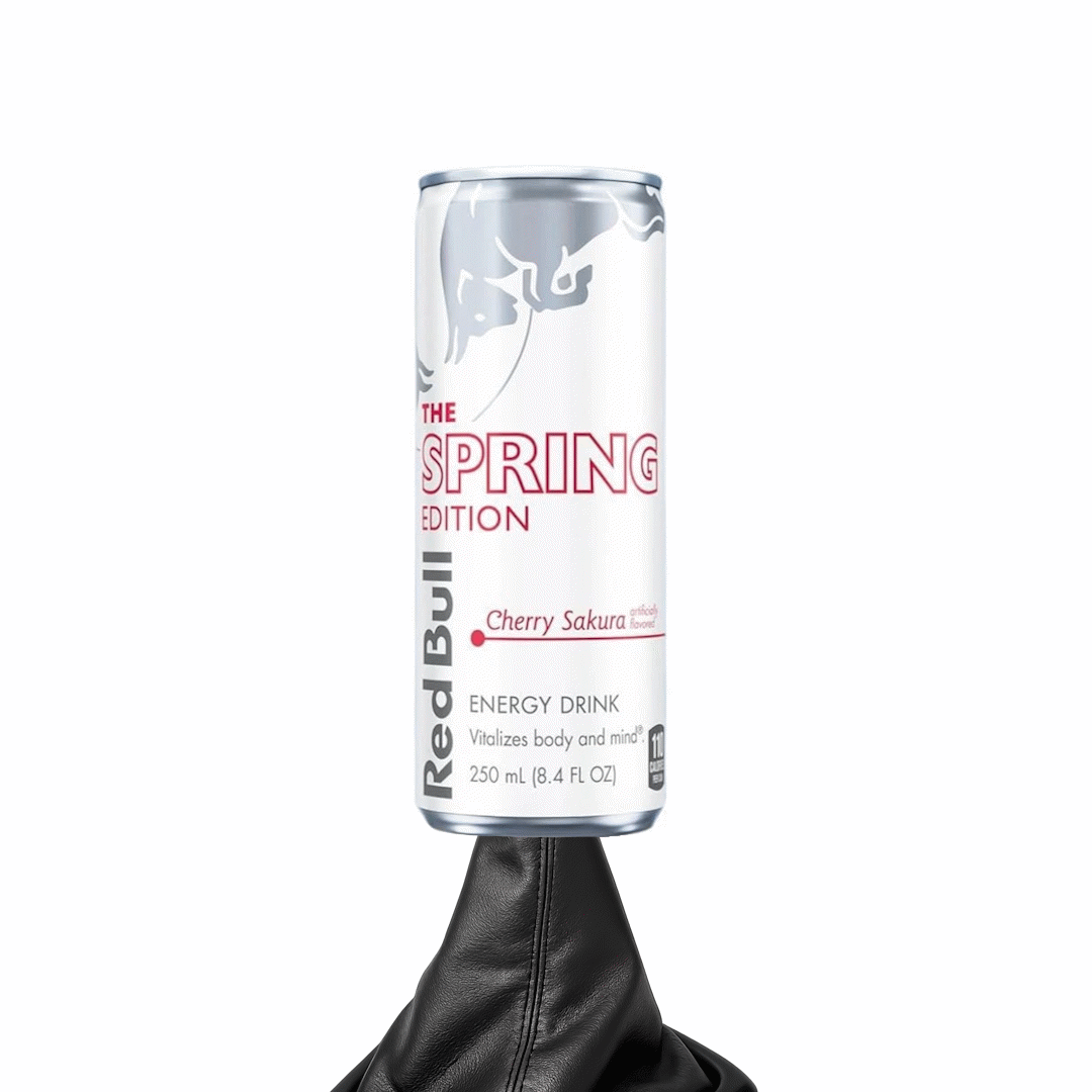 Red Bull Can Shift Knob – Handmade Shifter (Manual & Automatic)