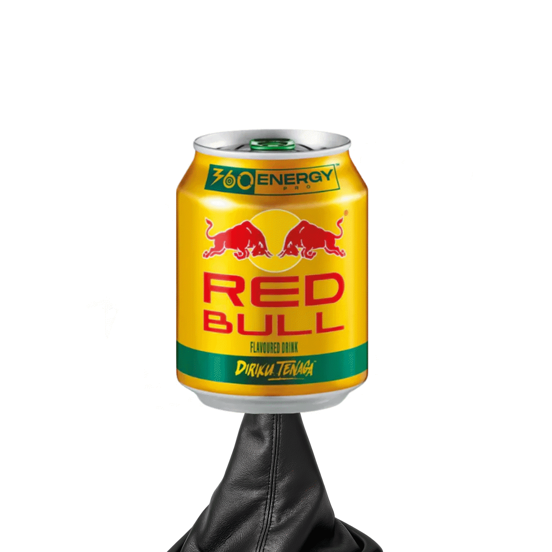 Limited Red Bull Can Shift Knob – Handmade Shifter (Manual & Automatic)